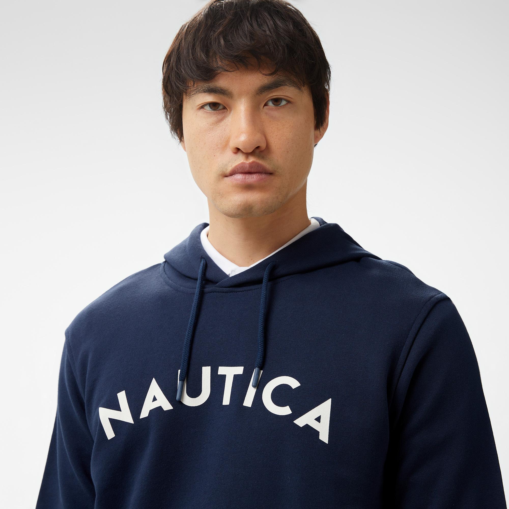 Nautica Erkek Lacivert Standart Fit Sweatshirt