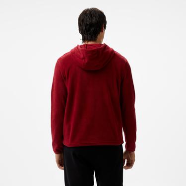  Nautica Erkek Bordo Standart Fit Uzun Kollu Polar