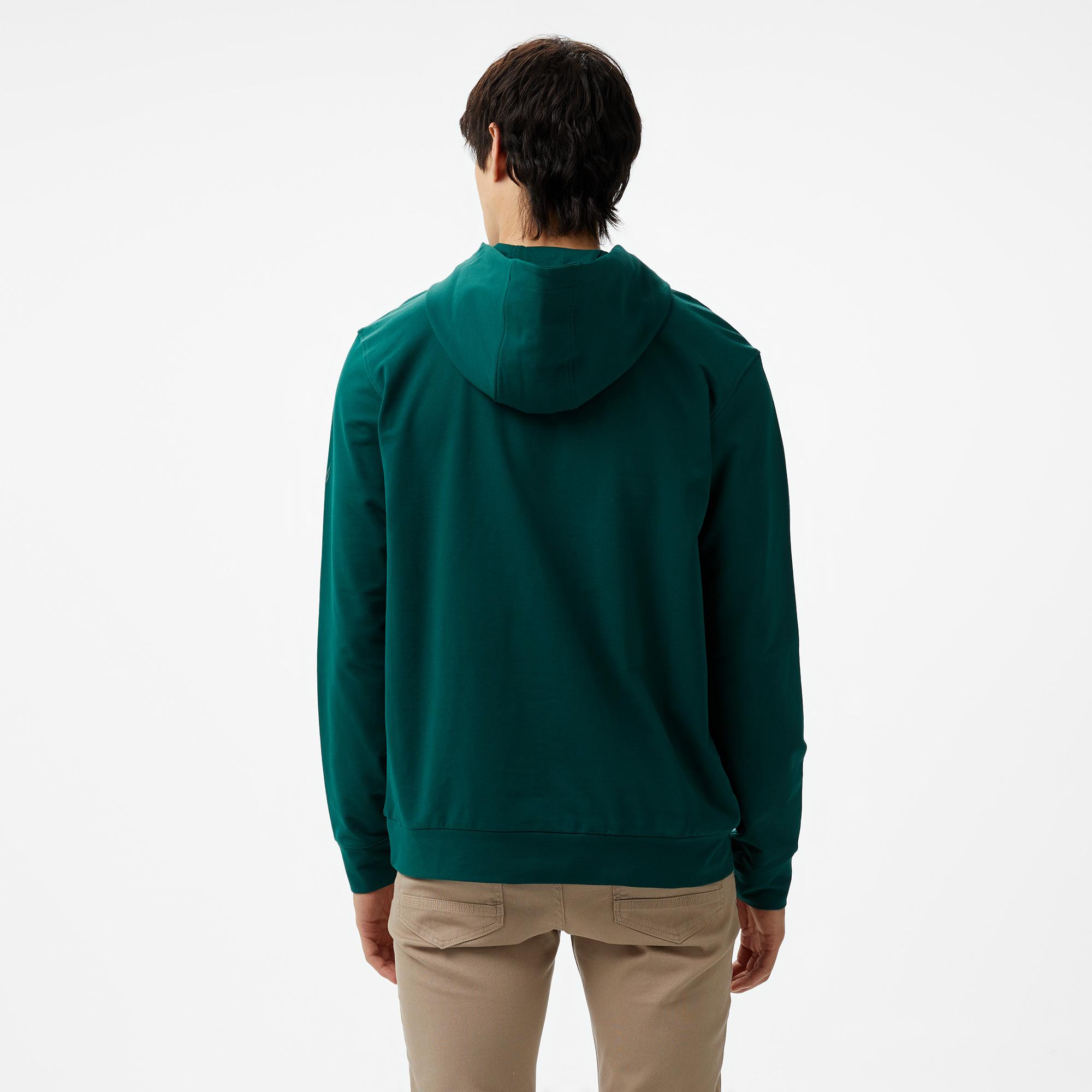 Nautica Erkek Yeşil Standart Fit Sweatshirt