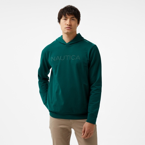  Nautica Erkek Yeşil Standart Fit Sweatshirt