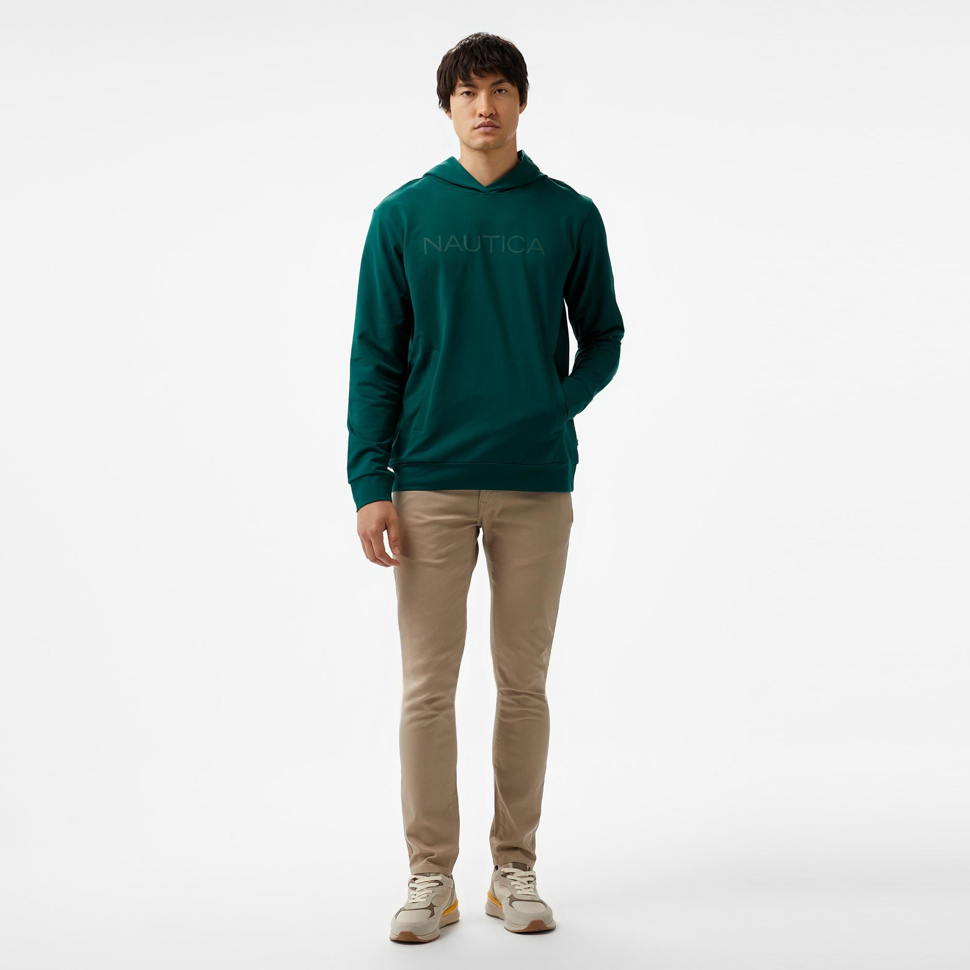 Nautica Erkek Yeşil Standart Fit Sweatshirt