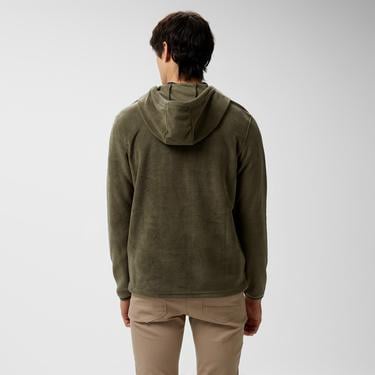  Nautica Erkek Yeşil Standart Fit Uzun Kollu Polar