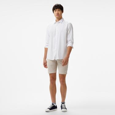  Nautica Erkek Beyaz Classic Fit Gömlek