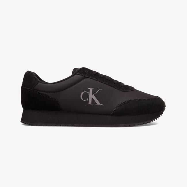  Calvin Klein Jeans Retro Runner Iconıc Erkek Siyah Spor Ayakkabı