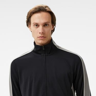  Calvin Klein Full Zip Erkek Siyah Sweatshirt