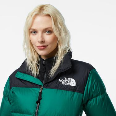  The North Face 1996 Retro Nuptse  Kadın Yeşil Ceket