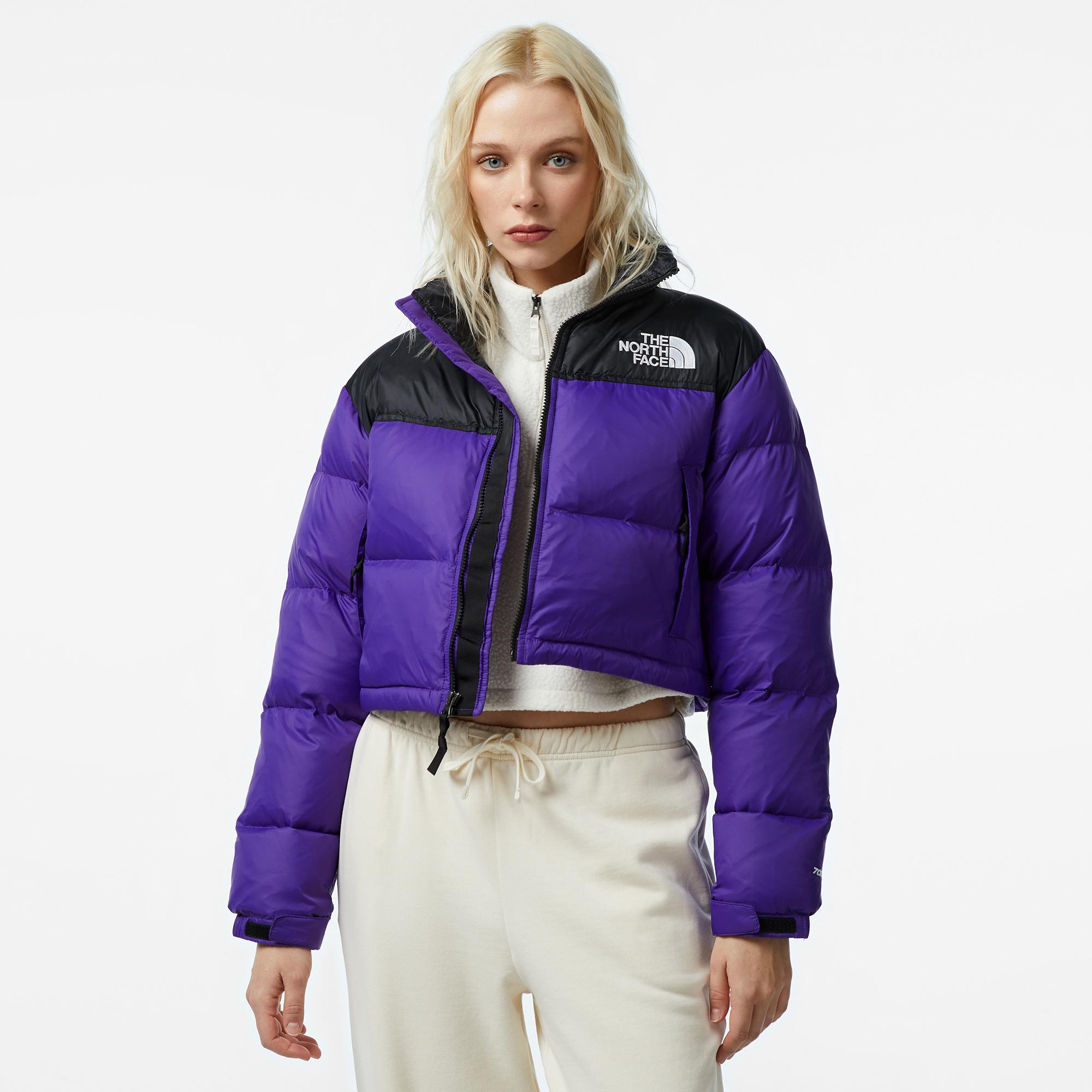 The North Face Nuptse Kadın Lacivert Mont