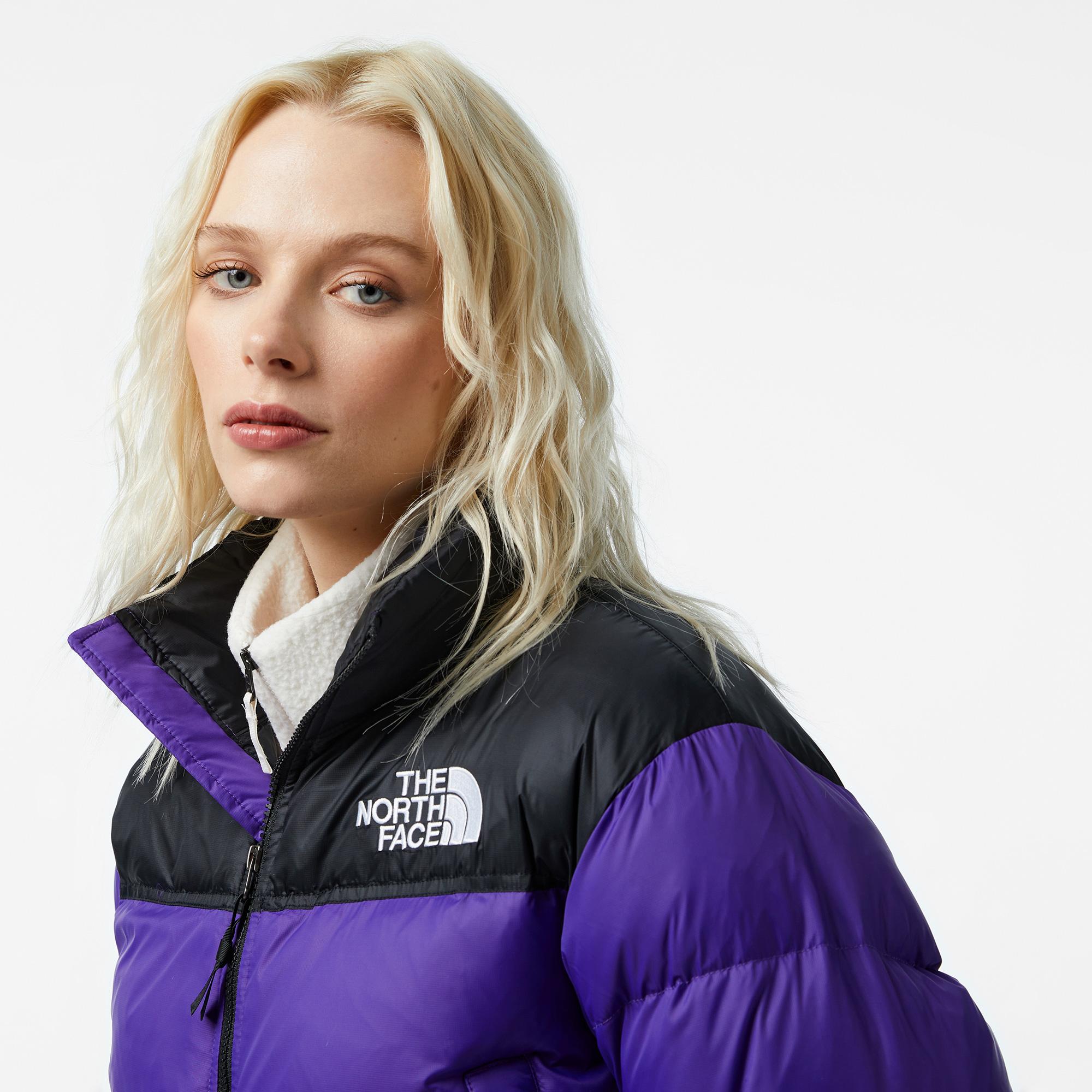 The North Face Nuptse Kadın Lacivert Mont