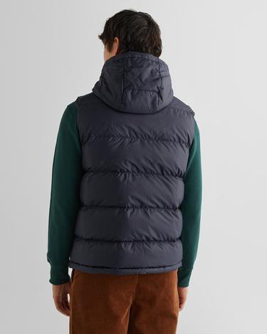  GANT Erkek Lacivert Kapüşonlu Yelek