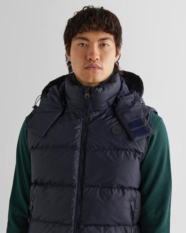  GANT Erkek Lacivert Kapüşonlu Yelek