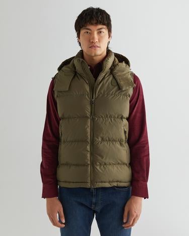  GANT Erkek Yeşil Kapüşonlu Yelek