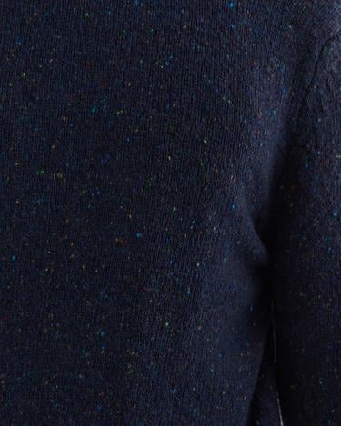  GANT Erkek Lacivert Regular Fit Bisiklet Yaka Kazak