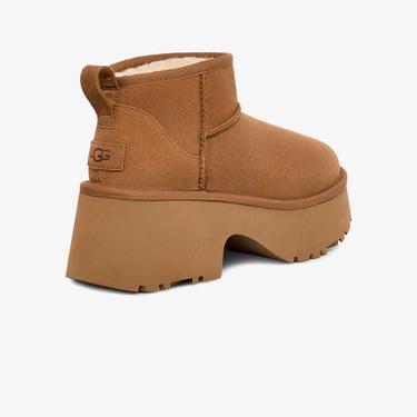  UGG Classic Ultra Mini New Heights Kadın Taba Bot