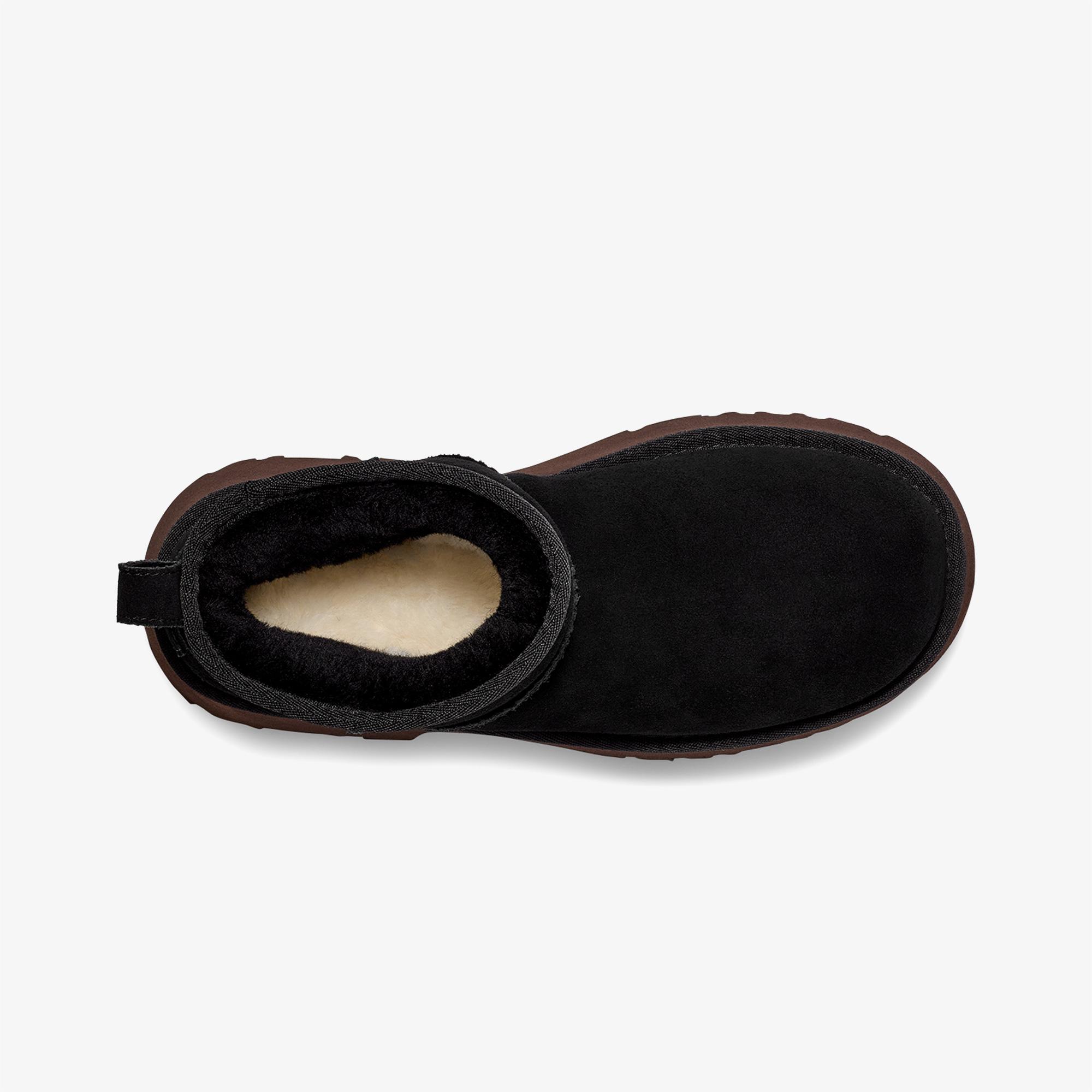 UGG Classic Ultra Mini New Heights Kadın Siyah Bot