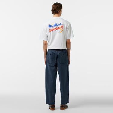  Timberland Goffstown Garment Dye Oxford Fatigue Pan Erkek Lacivert Pantolon