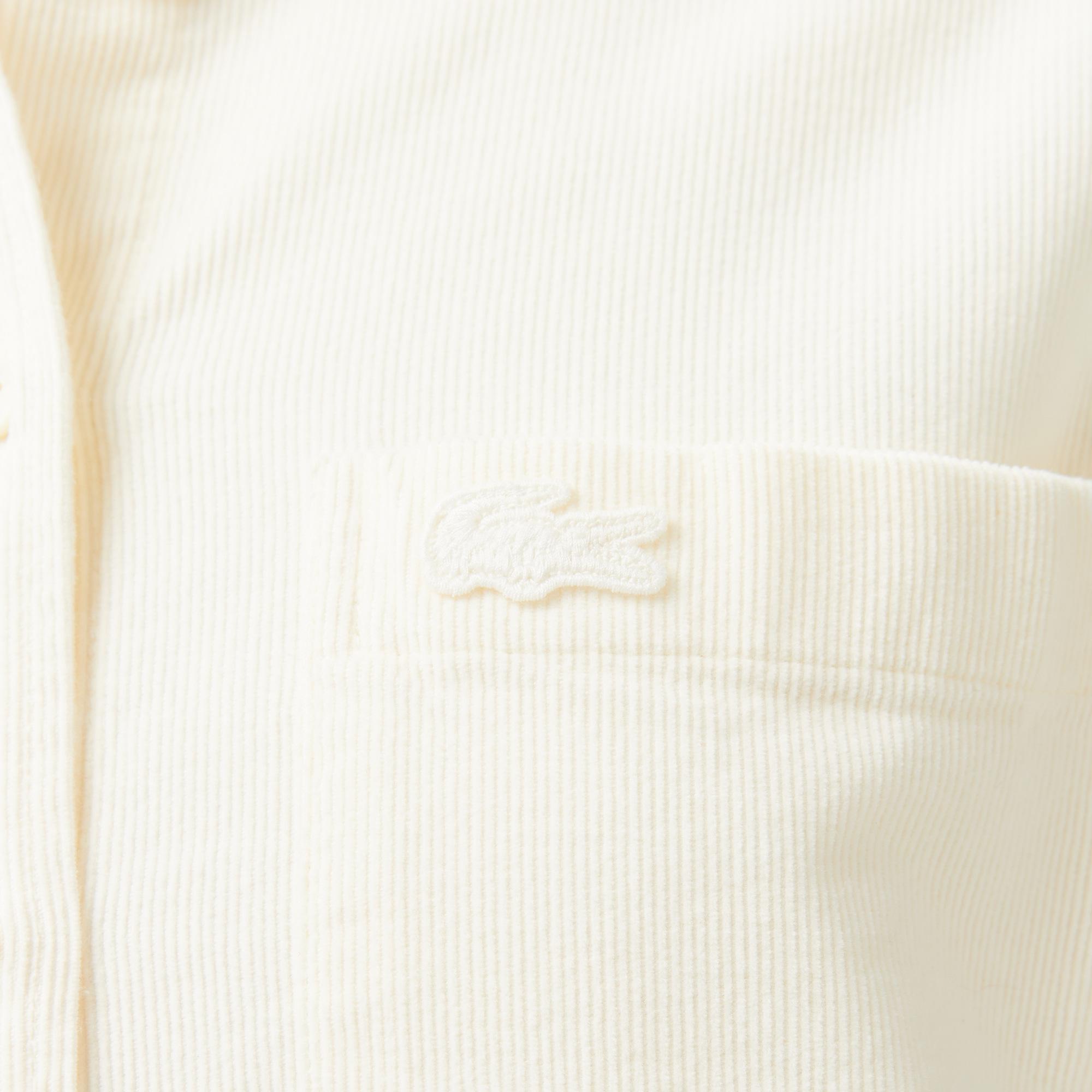 Kadın Relaxed Fit Krem Gömlek