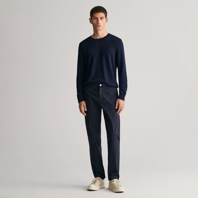  GANT Erkek Lacivert Slim Fit Pantolon
