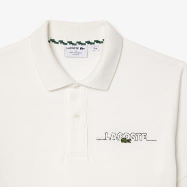  Lacoste Erkek Classic Fit Kısa Kollu Beyaz Polo