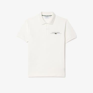  Lacoste Erkek Classic Fit Kısa Kollu Beyaz Polo