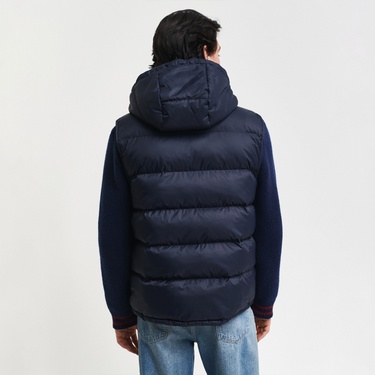  GANT Erkek Lacivert Regular Fit Kapüşonlu Yelek