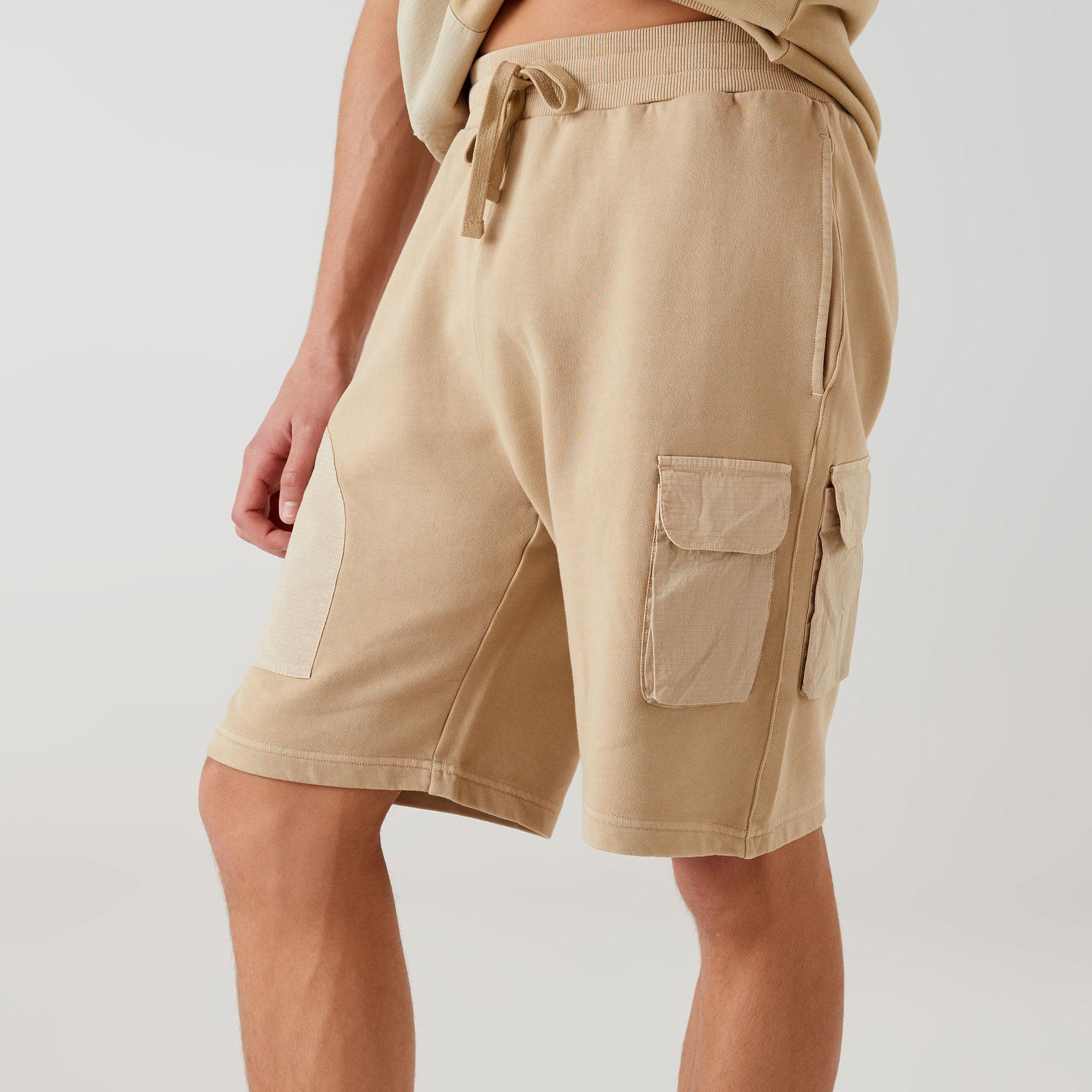 Lacoste x House of SuperStep Erkek Kahverengi Şort