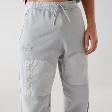  Lacoste x House of SuperStep Erkek Gri Eşofman Altı