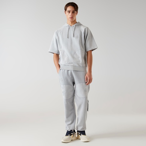  Lacoste x House of SuperStep Erkek Gri Eşofman Altı