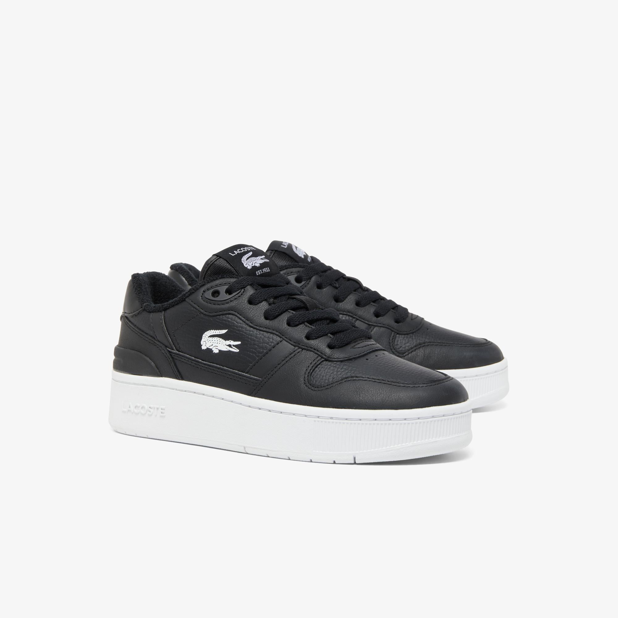 Lacoste T-Clip Platform Kadın Siyah Sneaker