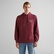 GANT Erkek Bordo Regular Fit Kapüşonlu Logolu Sweatshirt