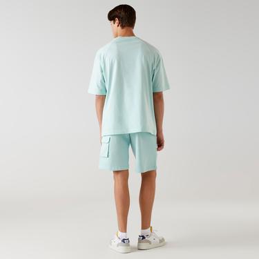  Lacoste x House of SuperStep Erkek Yeşil Şort