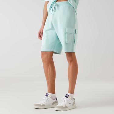  Lacoste x House of SuperStep Erkek Yeşil Şort