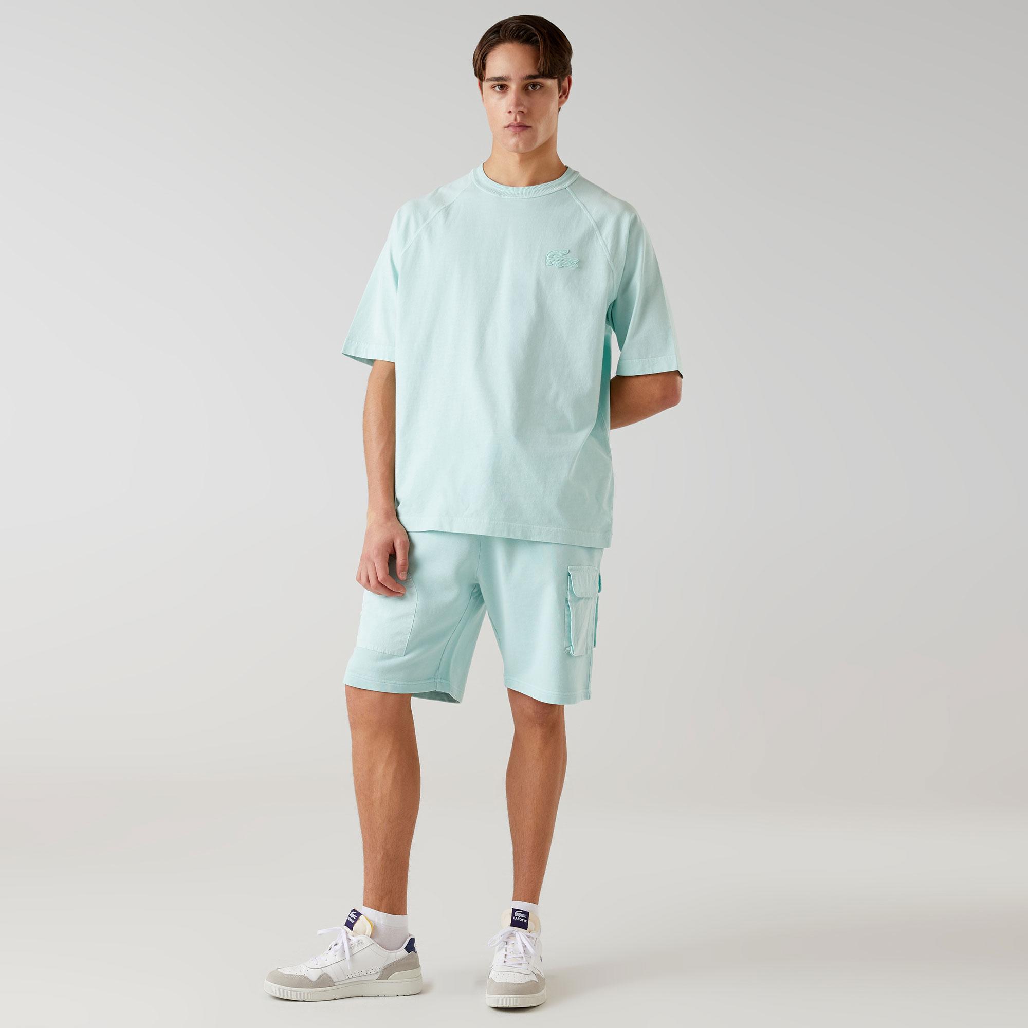 Lacoste x House of SuperStep Erkek Yeşil Şort