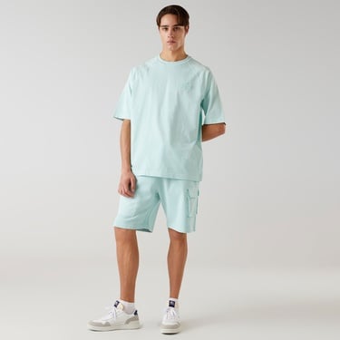  Lacoste x House of SuperStep Erkek Yeşil Şort