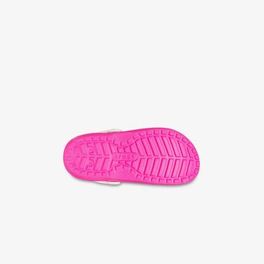 Crocs Classic Lined Clog K Çocuk Pembe Terlik