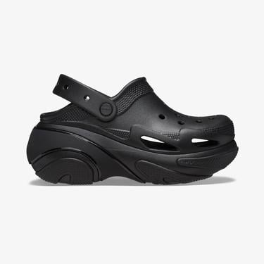  Crocs Bubble Crush Clog Unisex Siyah Terlik