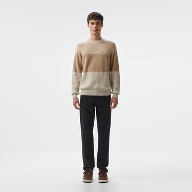  Lacoste Erkek Regular Fit Casual Lacivert Pantolon