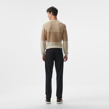  Lacoste Erkek Regular Fit Casual Lacivert Pantolon