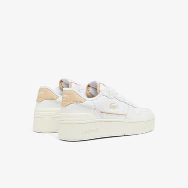  Lacoste T-Clip Platform Kadın Beyaz Sneaker