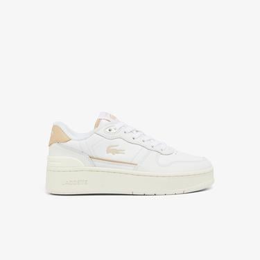  Lacoste T-Clip Platform Kadın Beyaz Sneaker