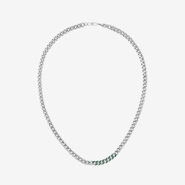  Lacoste Erkek Gri Kolye