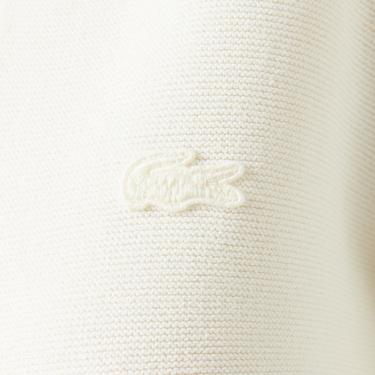  Lacoste Kadın Regular Fit Polo Yaka Krem Triko
