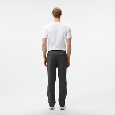  Erkek Tapered Fit Chino Gri Pantolon
