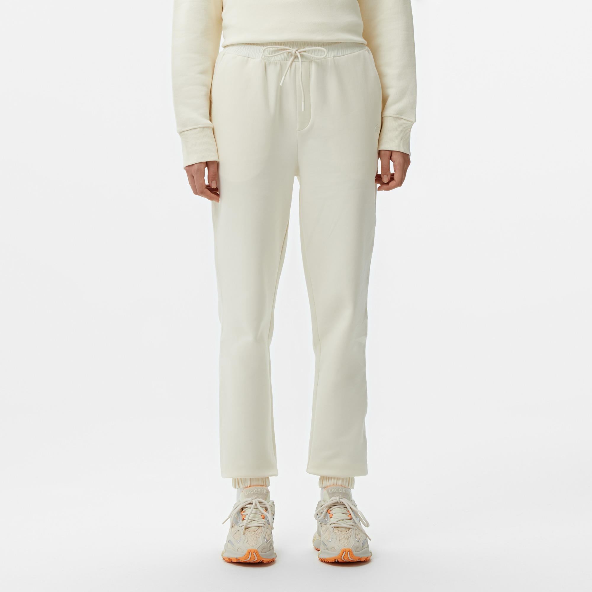 Kadın Jogger Beyaz Pantolon