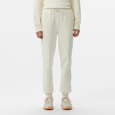  Kadın Jogger Beyaz Pantolon