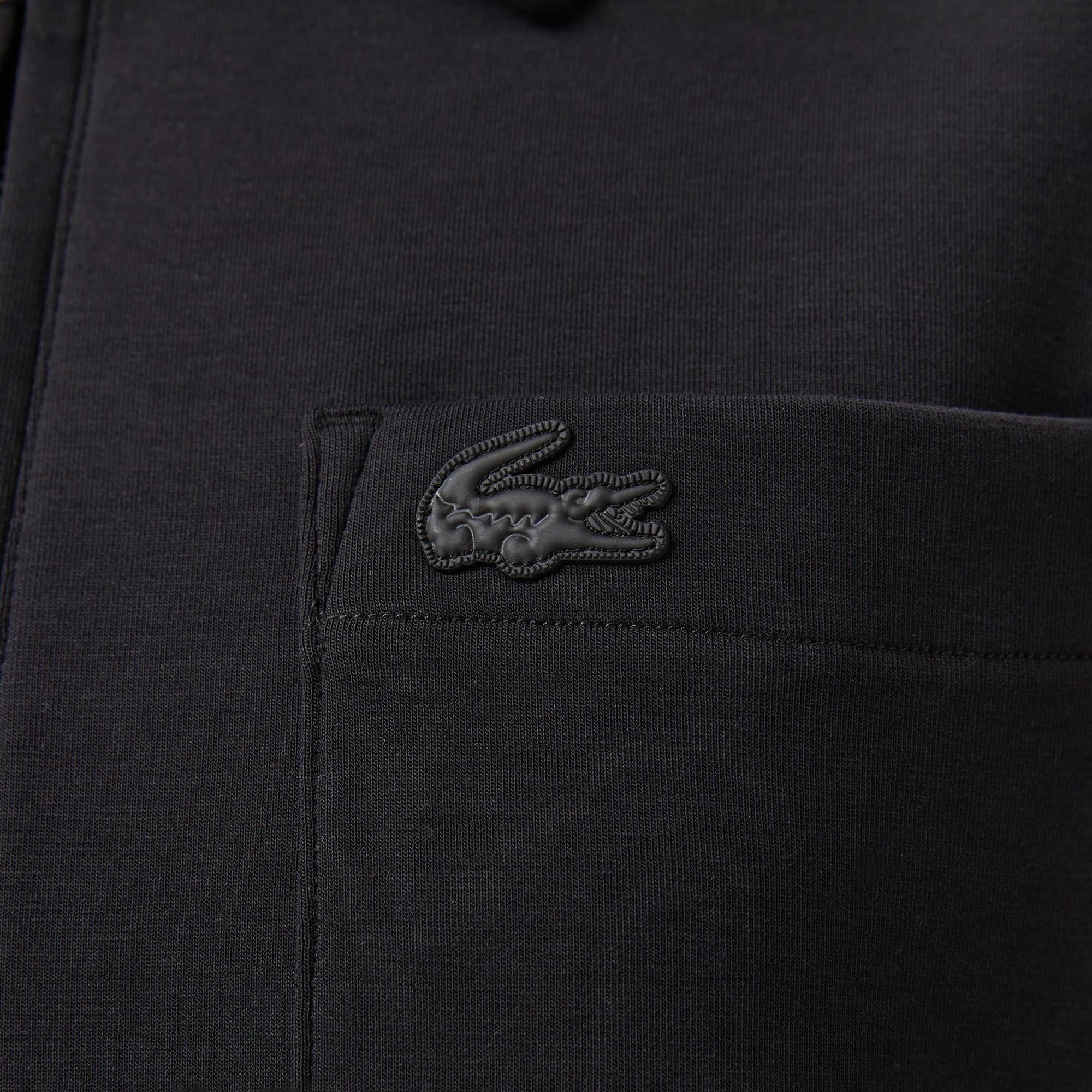 Lacoste Kadın Relaxed Fit Kapüşonlu Beyaz Ceket