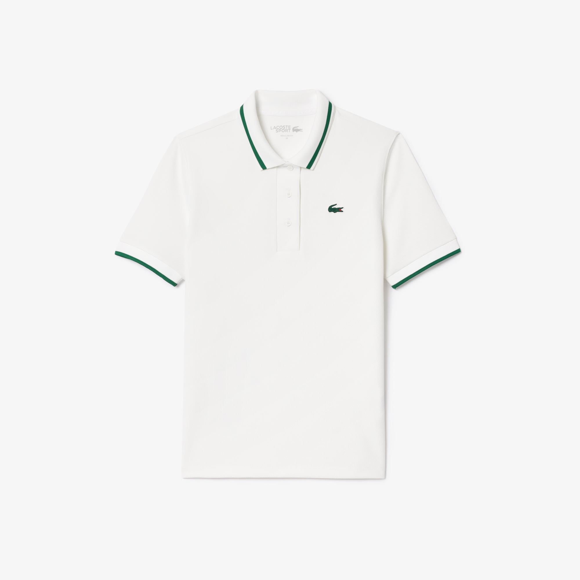 Lacoste Pique Sport Kadın Beyaz Tenis Polo T-Shirt