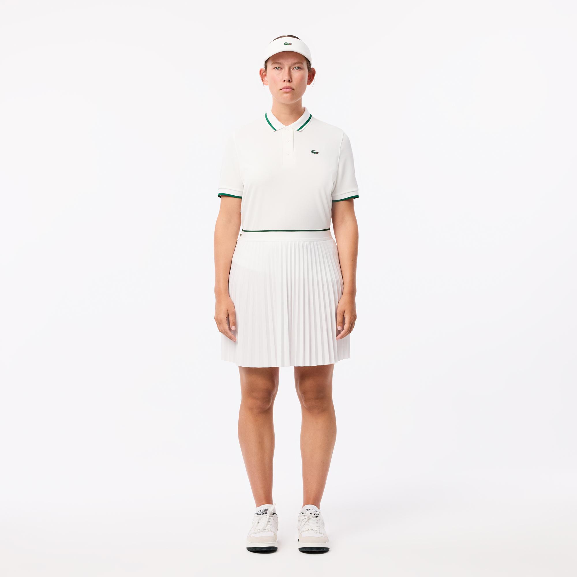 Kadın Regular Fit Beyaz Polo