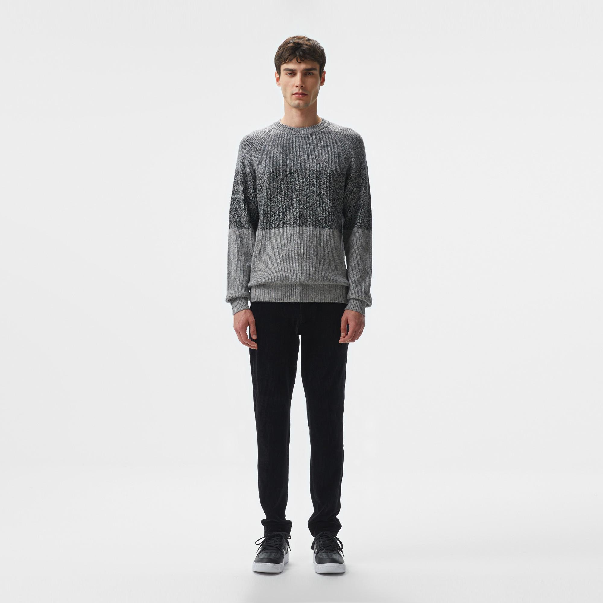 Erkek Tapered Fit Chino Siyah Pantolon