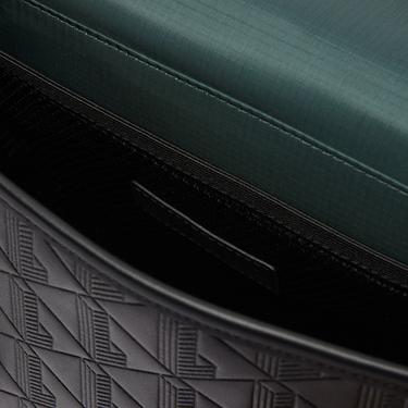  Lacoste Nomogramme Erkek Monogram Siyah Postacı Çantası