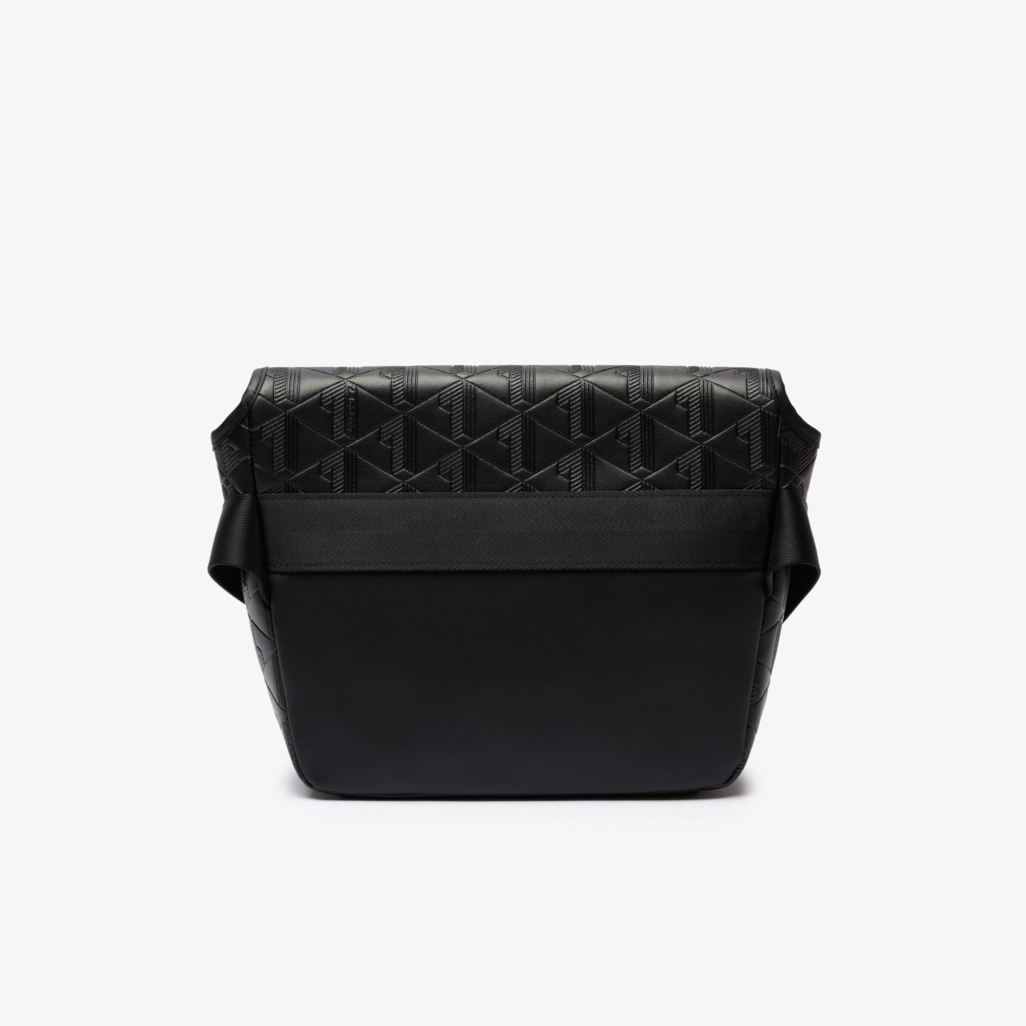 Nomogramme Erkek Monogram Siyah Postacı Çantası